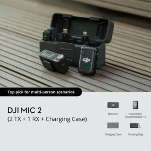 DJI MIC 2 (2TX + 1RX) 2024 Version, Dual Transmitter - Image 3
