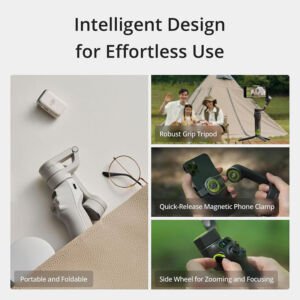 DJI Osmo Mobile 6 Smartphone Gimbal (Platinum Gray) - Image 3