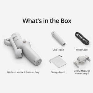 DJI Osmo Mobile 6 Smartphone Gimbal (Platinum Gray) - Image 7
