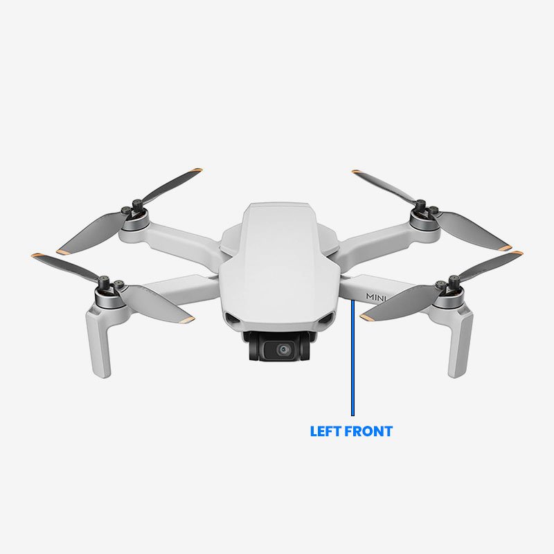 Left Front Arm Replacement for DJI Mini 4K 5